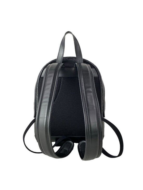 Gucci Backpack Guccissima Line Black Leather main image 12
